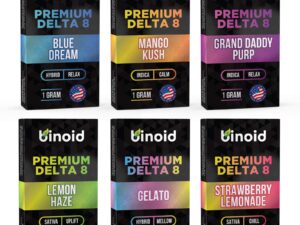 Binoid Delta 8 THC Vape Cartridges – Bundle 6 pack