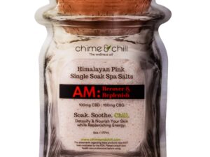 Chime & Chill | Himalayan Pink Spa Salts A.M. Soak - 100mg CBD