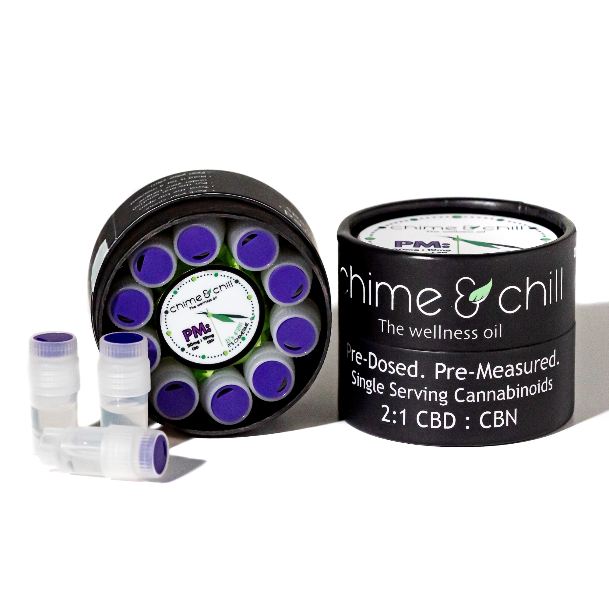 Chime & Chill | P.M. Oral Solution - 200mg CBD