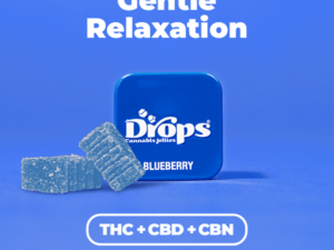 Drops – Blueberry 2-Piece (4:1 CBD:THC)