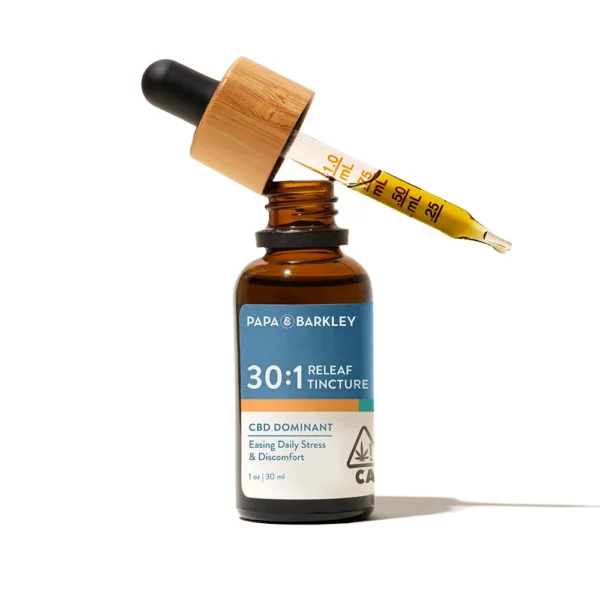 Papa & Barkley – 30:1 CBD/THC Releaf – 30ml tincture - Image 2