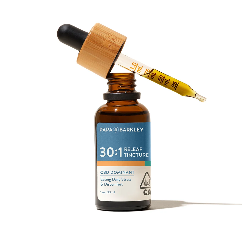 Papa & Barkley – 30:1 CBD/THC Releaf – 30ml tincture